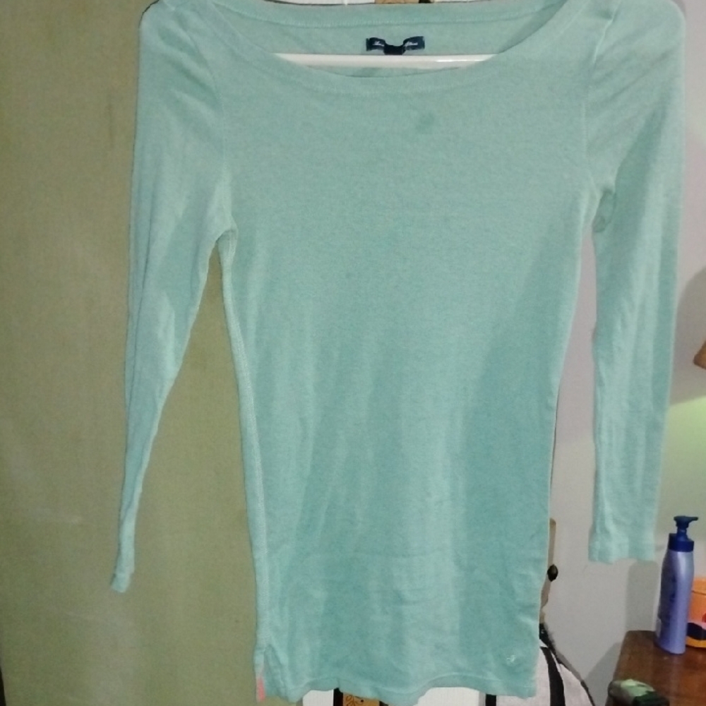 American Eagle Outfitters Sage Green Knit Top